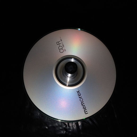 Clear Plastic CD/DVD Spindle Case With CDs - Picture 4 of 4